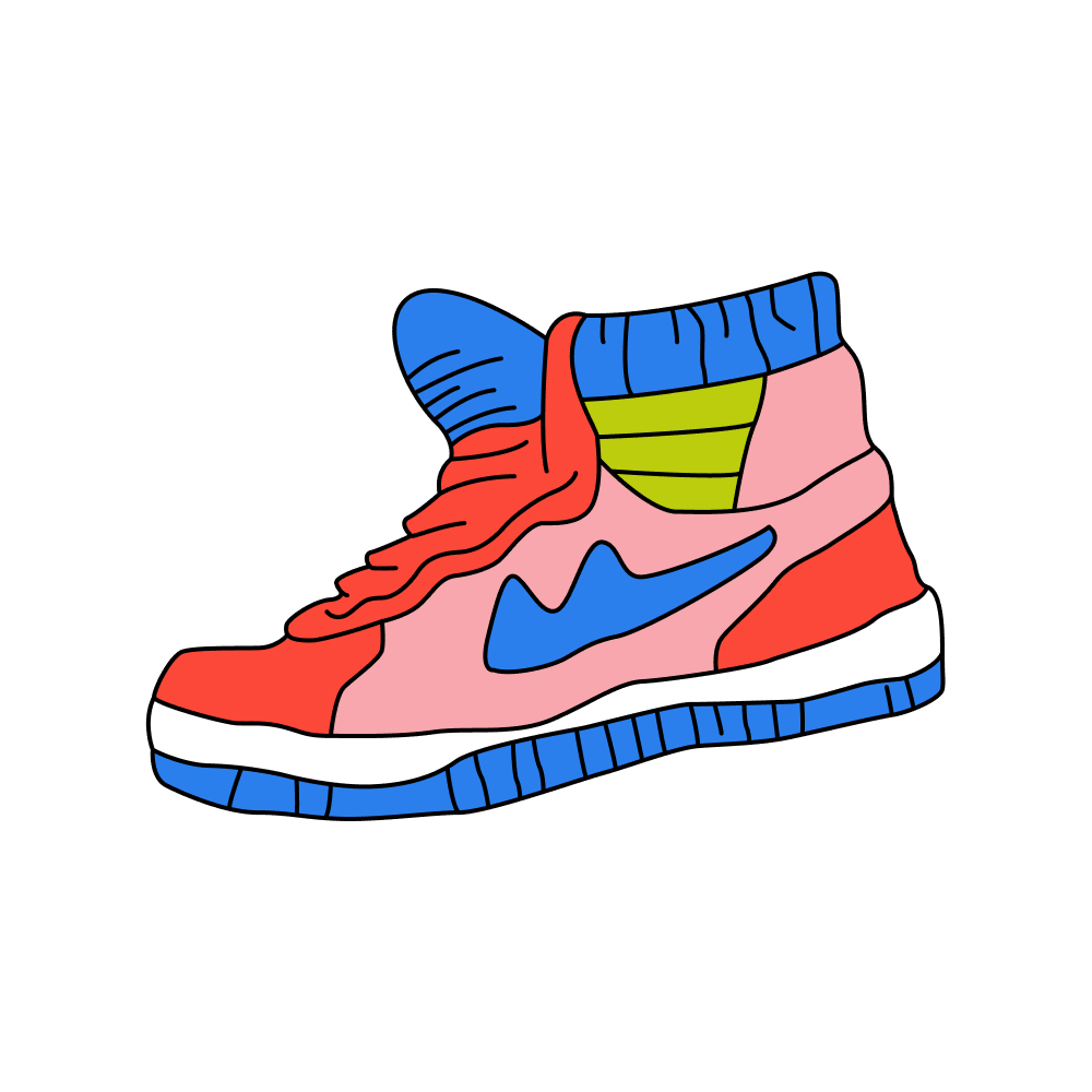 Sneaker High Colorblock_filled